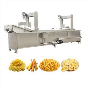 Machine à frire continue de chips de plantain